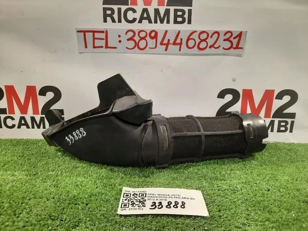 Manicotto Filtro ARIA 95143260 TUBO ASPIRAZIONE ARIA Opel Mokka 2013