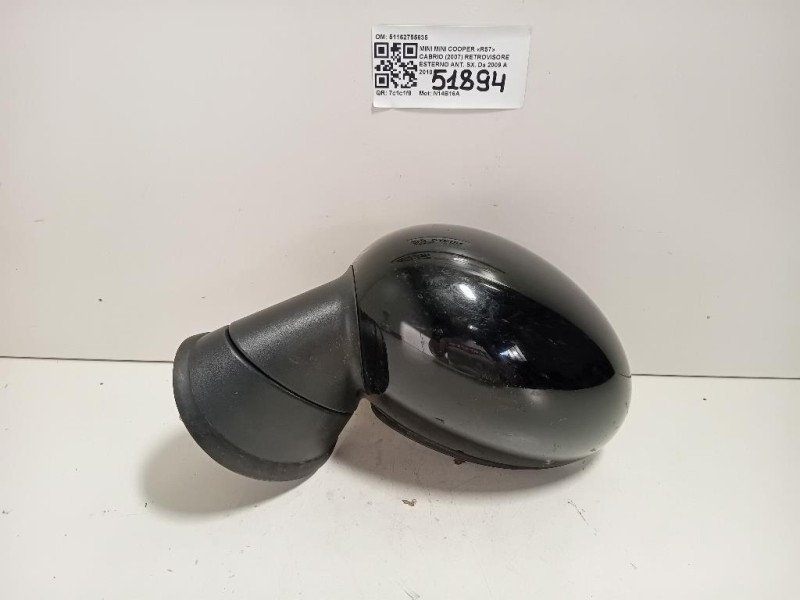 Retrovisore Esterno ANT SX 51162755635 Mini MINI Cooper R57 Cabrio 2007