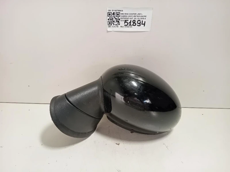 Retrovisore Esterno ANT SX 51162755635 Mini MINI Cooper R57 Cabrio 2007