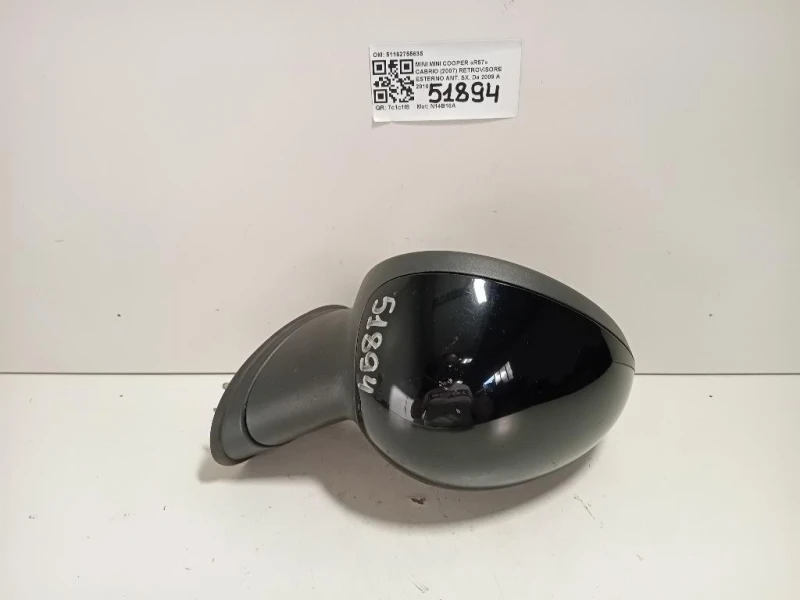 Retrovisore Esterno ANT SX 51162755635 Mini MINI Cooper R57 Cabrio 2007