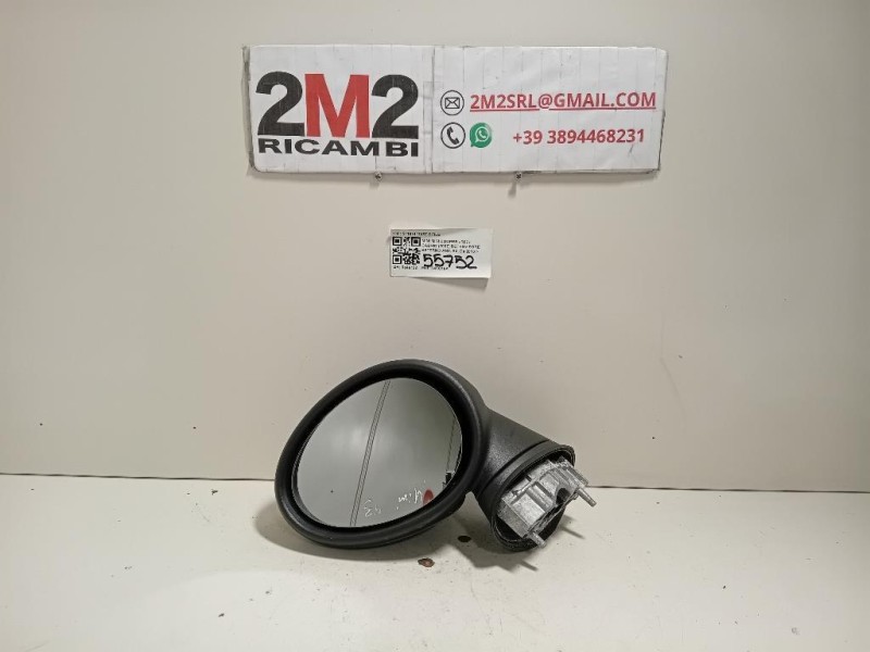Retrovisore Esterno ANT SX 51167417467 5 FILE Mini MINI Cooper R57 Cabrio 2007