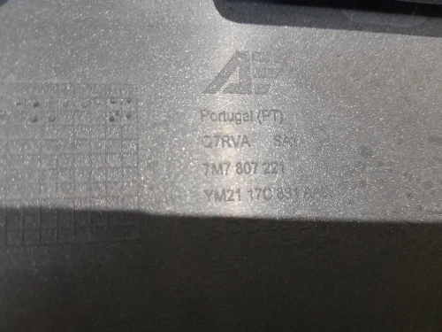 Paraurti ANT 7M7807221 Seat Alhambra 7V9 2001