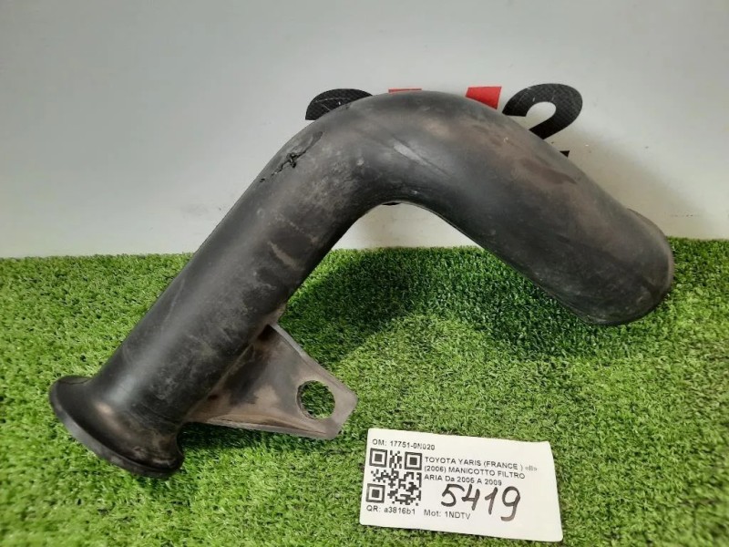 Manicotto Filtro ARIA 17751-0N020 Toyota Yaris France II 2006