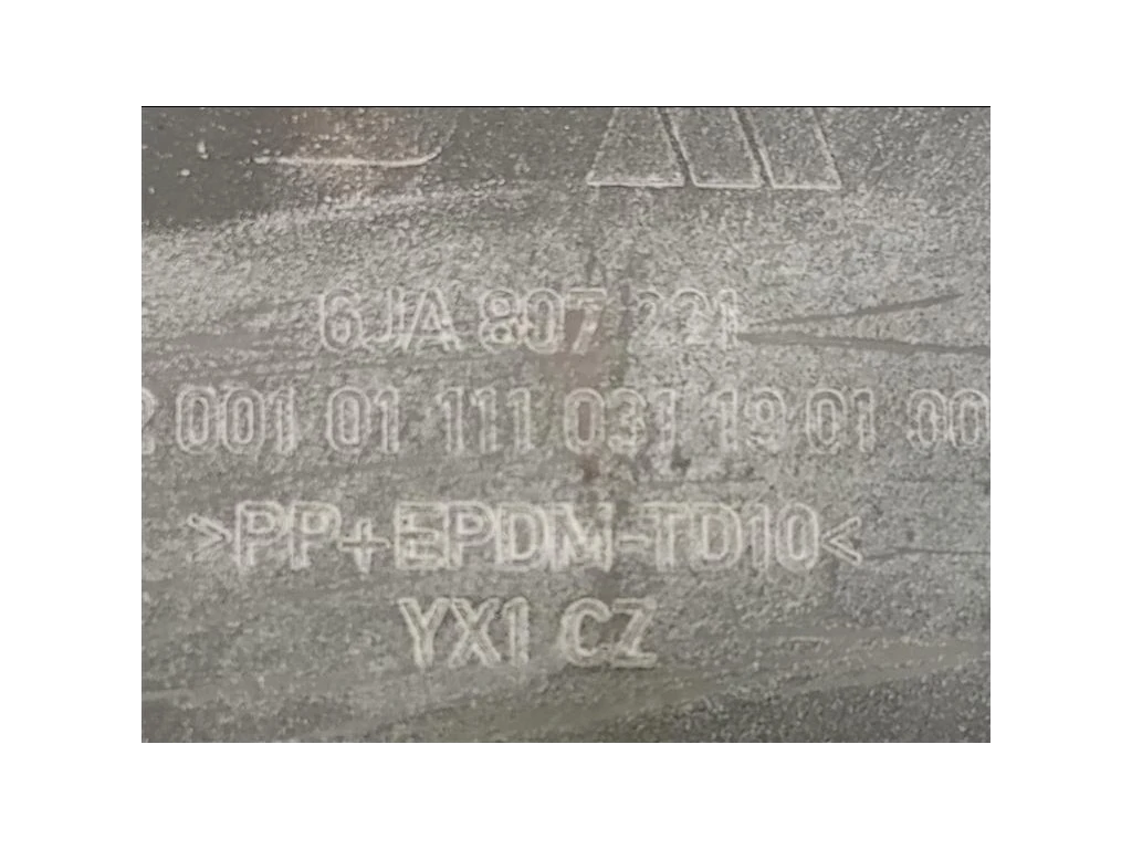 Paraurti ANT 6JA 807 221 Seat Toledo KG3 2013