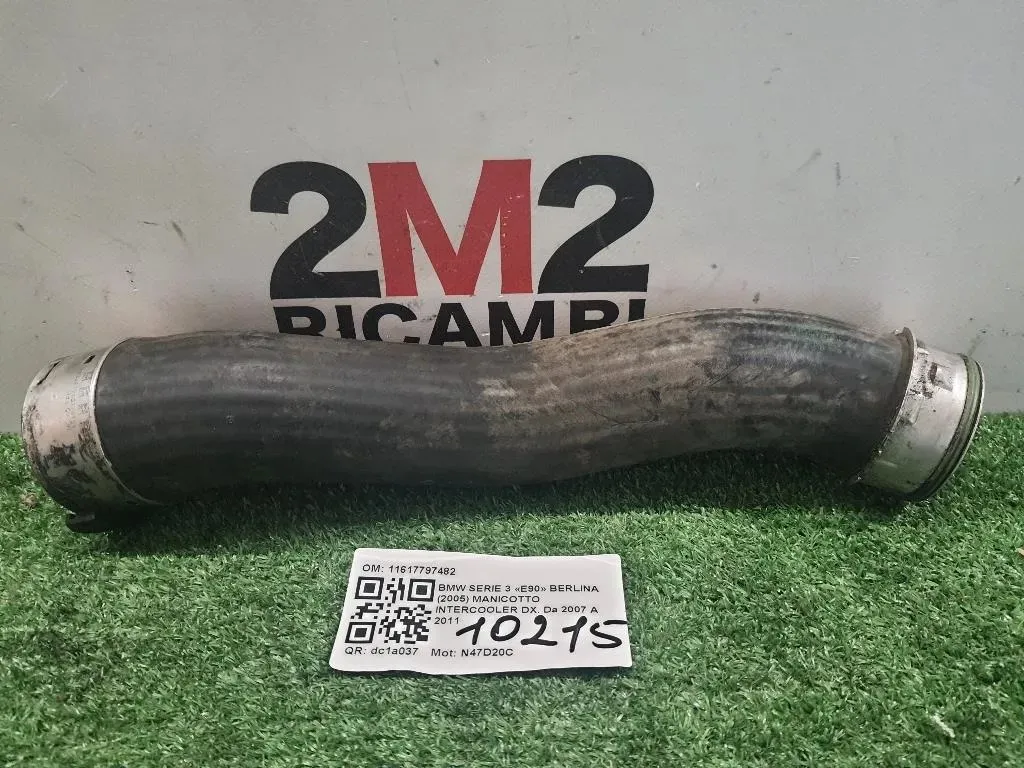 Manicotto Intercooler DX 11617797482 Bmw Serie 3 E90 Berlina 2005