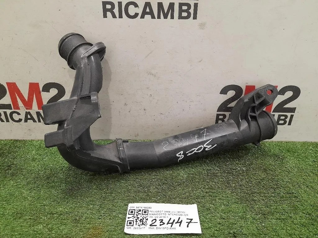 Manicotto Intercooler DX 9675758280 Peugeot 3008 II 2016