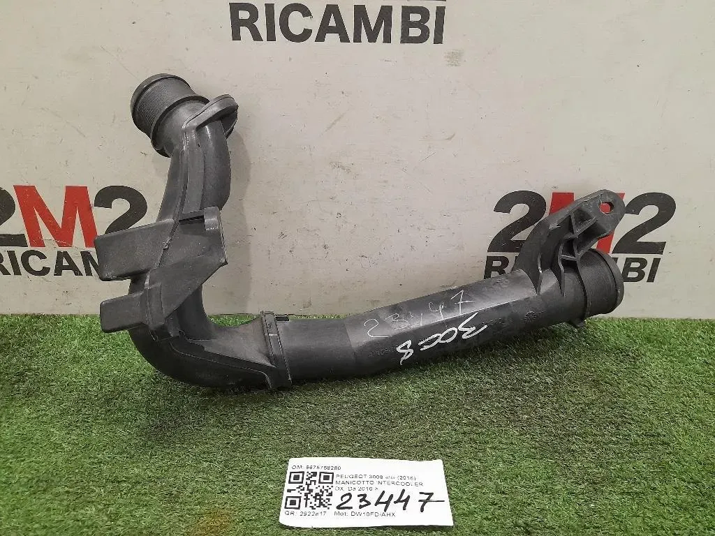 Manicotto Intercooler DX 9675758280 Peugeot 3008 II 2016