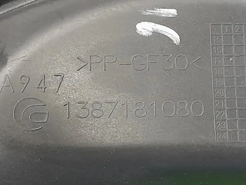 Manicotto Intercooler INF 1387181080 Citroen Jumper III 2014