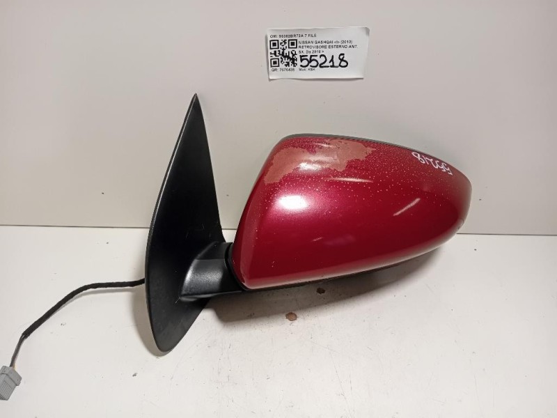 Retrovisore Esterno ANT SX 96302BR72A 7 FILE Nissan Qashqai I 2010