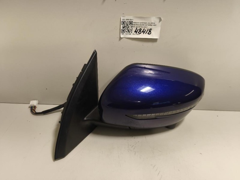 Retrovisore Esterno ANT SX 2080-5001 Nissan Qashqai II 2014