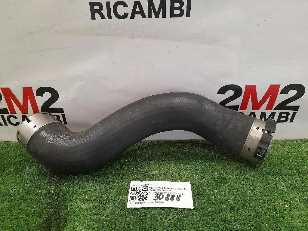 Manicotto Intercooler INF A2125280000 Mercedes Classe E W212 2009
