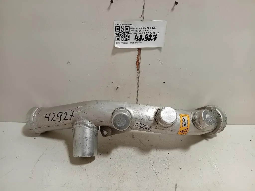 Manicotto Intercooler INF A6420908937 Mercedes Classe GLE W166 2015