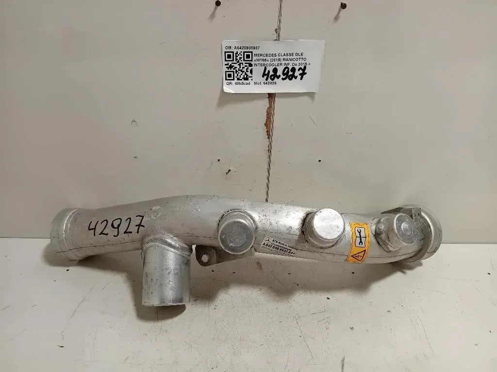 Manicotto Intercooler INF A6420908937 Mercedes Classe GLE W166 2015
