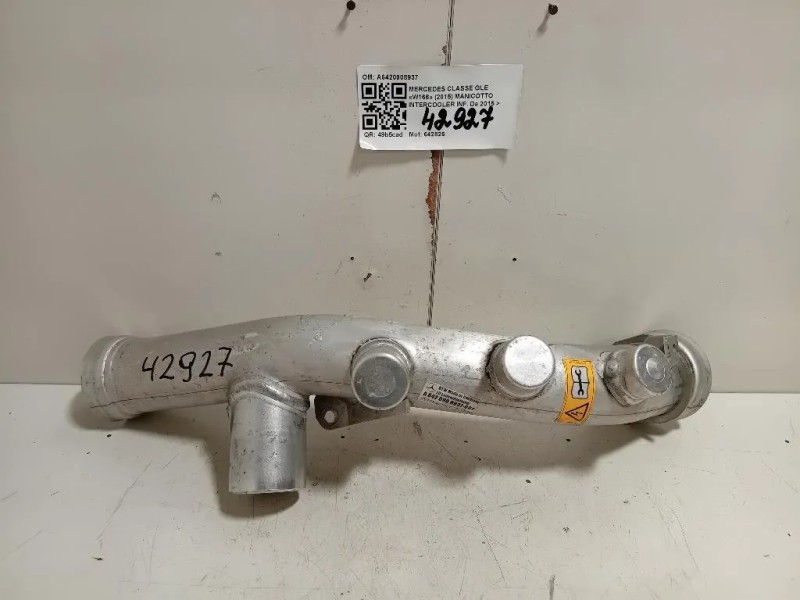 Manicotto Intercooler INF A6420908937 Mercedes Classe GLE W166 2015