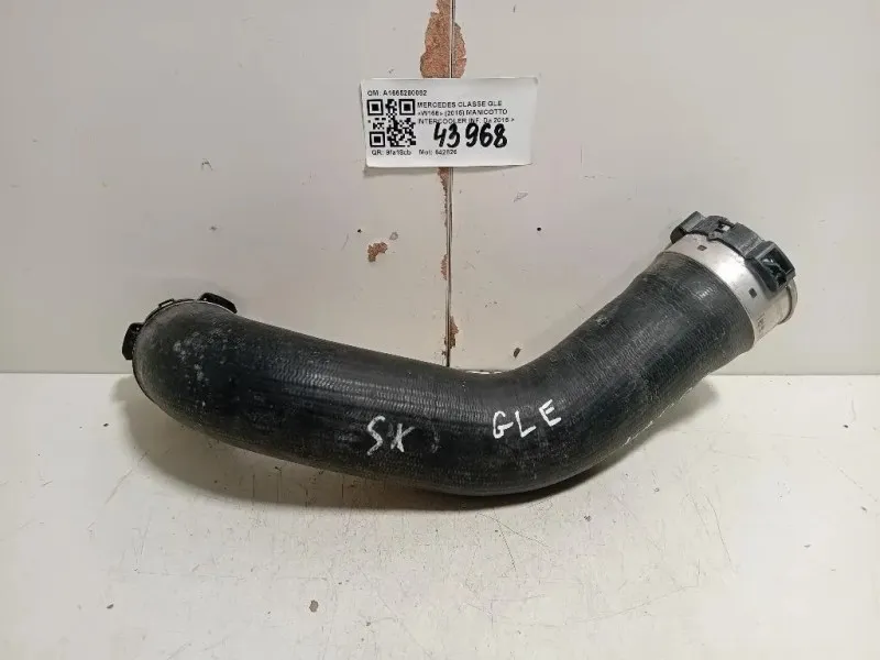 Manicotto Intercooler INF A1665280082 Mercedes Classe GLE W166 2015