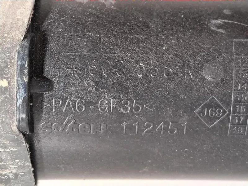 Manicotto Intercooler INF 144 600 588 R Opel Movano B 2010