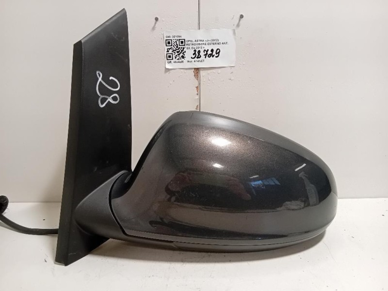 Retrovisore Esterno ANT SX 021094 5 FILE Opel Astra J 2012