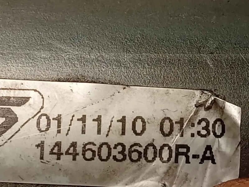 Manicotto Intercooler INF 144603600R Renault Mégane III 2009