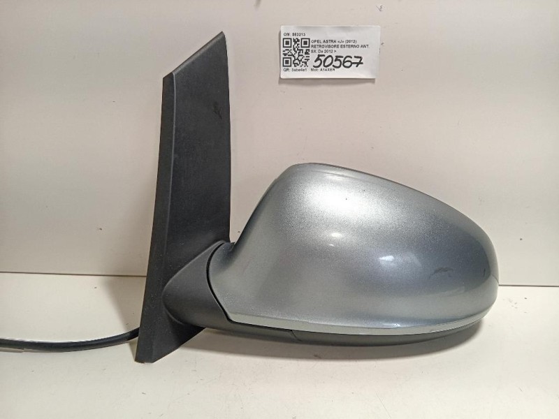 Retrovisore Esterno ANT SX 13308359 5 PIN Opel Astra J 2012