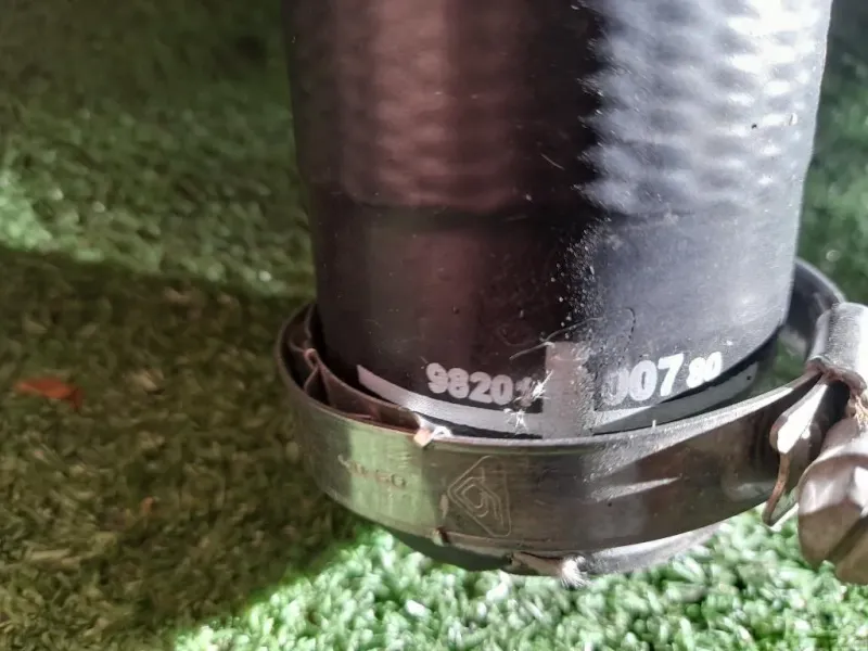 Manicotto Intercooler SUP 9820100780 Peugeot 3008 II 2016