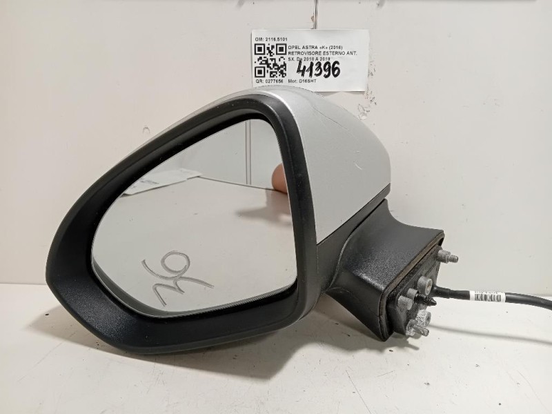 Retrovisore Esterno ANT SX 21165101 5 FILE Opel Astra K 2016