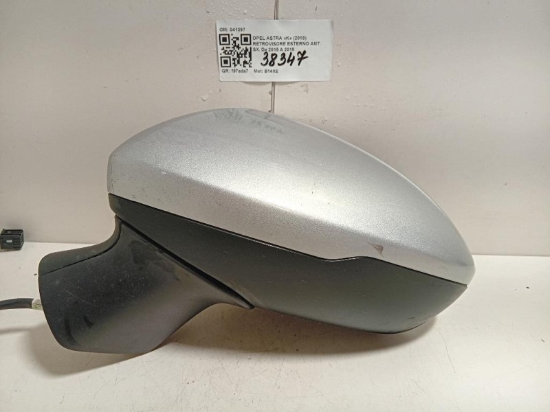 Retrovisore Esterno ANT SX 041397 5 FILE Opel Astra K 2016