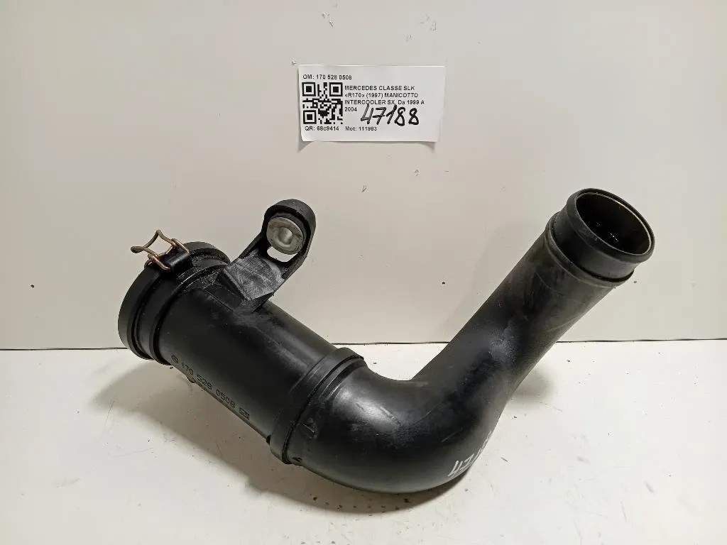 Manicotto Intercooler SX 170 528 0508 Mercedes Classe SLK R170 1997