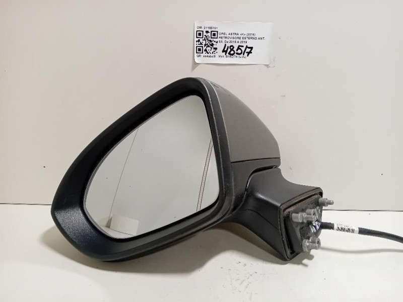 Retrovisore Esterno ANT SX 21165101 5 PIN Opel Astra K 2016