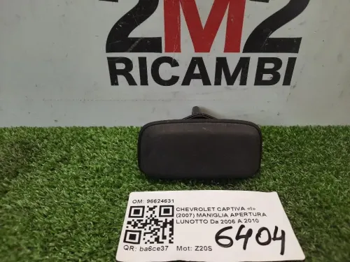 Maniglia Apertura Lunotto 96624631 LUNOTTO Chevrolet Captiva I 2007