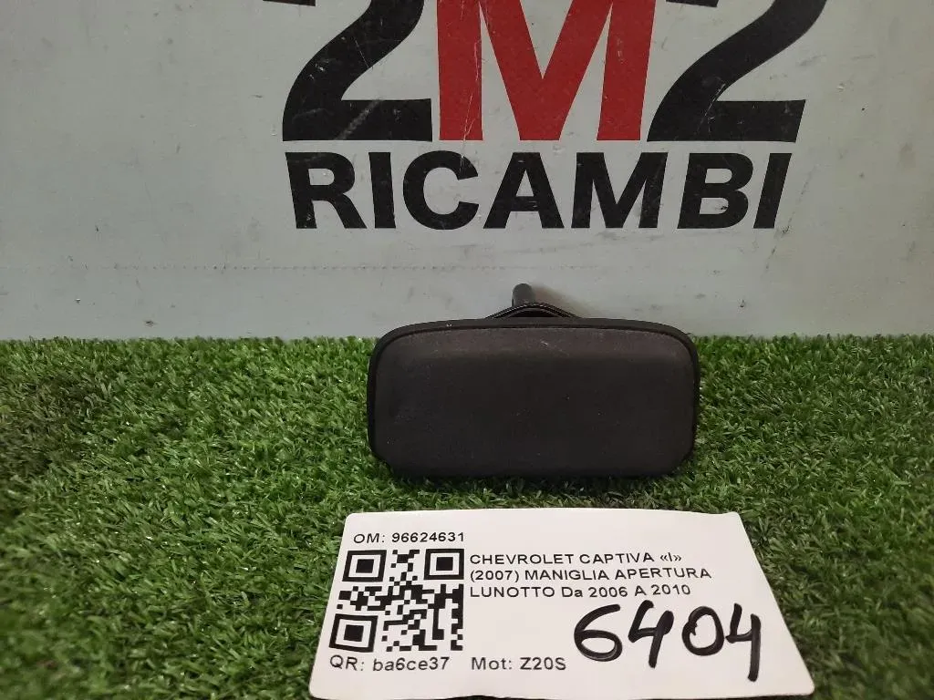 Maniglia Apertura Lunotto 96624631 LUNOTTO Chevrolet Captiva I 2007
