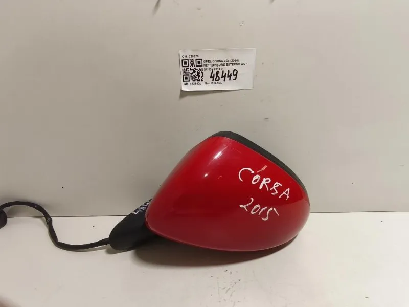 Retrovisore Esterno ANT SX VETRO SPECCHIO SPECCHIETTO Opel Corsa E 2014