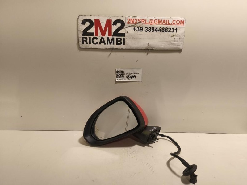 Retrovisore Esterno ANT SX VETRO SPECCHIO SPECCHIETTO Opel Corsa E 2014