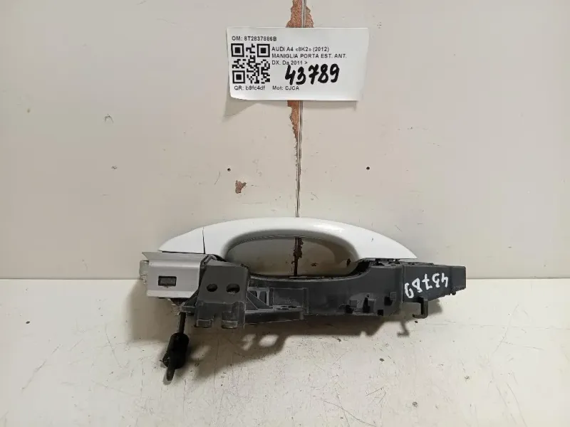 Maniglia Porta EST ANT DX 8T2837886B Audi A4 8K2 2012