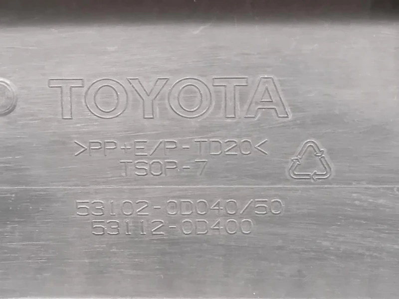 Paraurti ANT PARAURTI ANT Toyota Yaris IV 2017