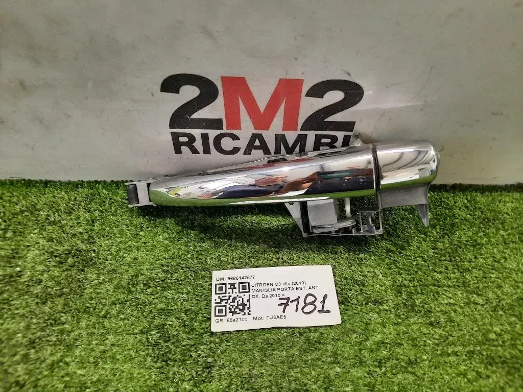 Maniglia Porta EST ANT DX 9686142577 Citroen C3 II 2010