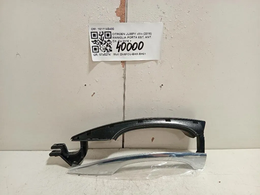 Maniglia Porta EST ANT DX 1611145480 Citroen Jumpy IV 2016