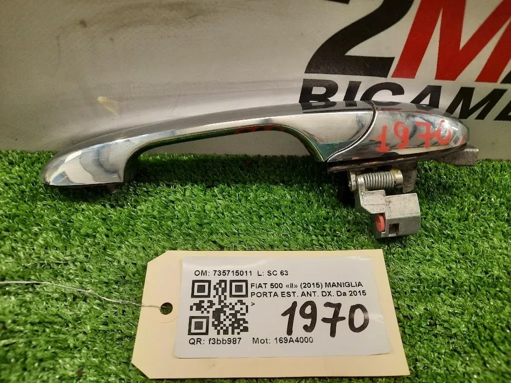 Maniglia Porta EST ANT DX 735715011 Fiat 500 II 2015