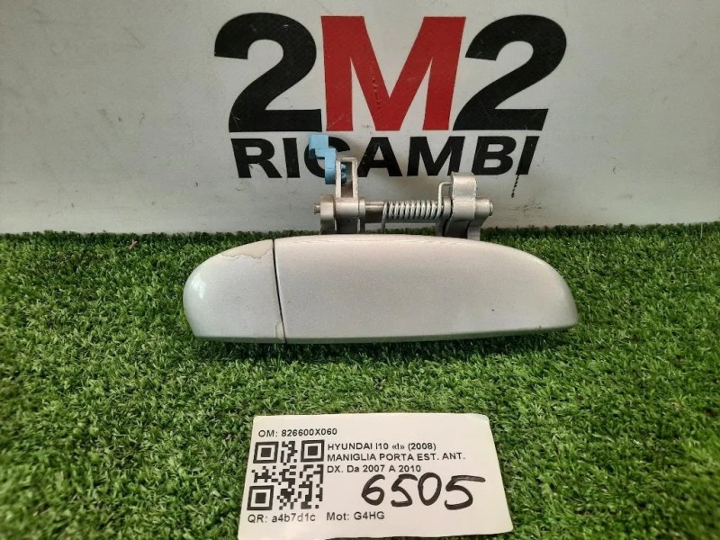 Maniglia Porta EST ANT DX 826600X060 Hyundai I10 I 2008