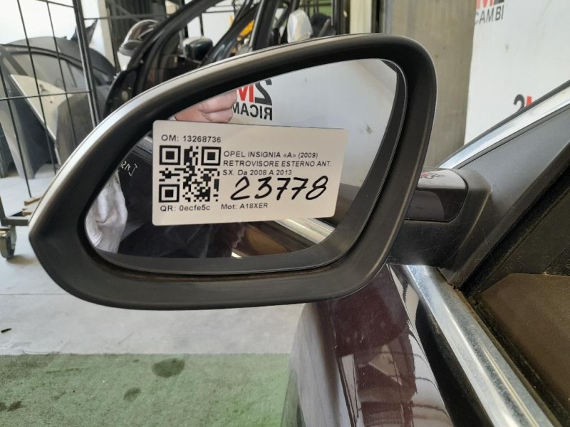 Retrovisore Esterno ANT SX 13268736 Opel Insignia A 2009