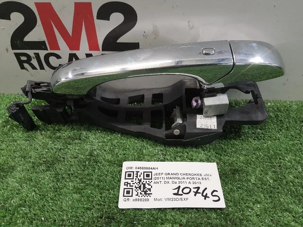 Maniglia Porta EST ANT DX 04589884AH Jeep Grand Cherokee IV 2011