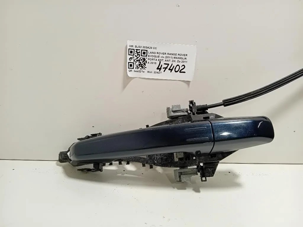 Maniglia Porta EST ANT DX BJ32 203A28 CC Land Rover Range Rover Evoque I 2011