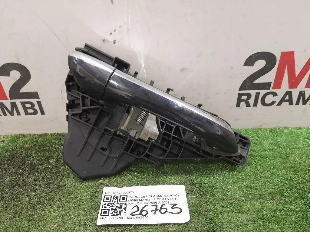 Maniglia Porta EST ANT DX A1647600470 Mercedes Classe R W251 2006