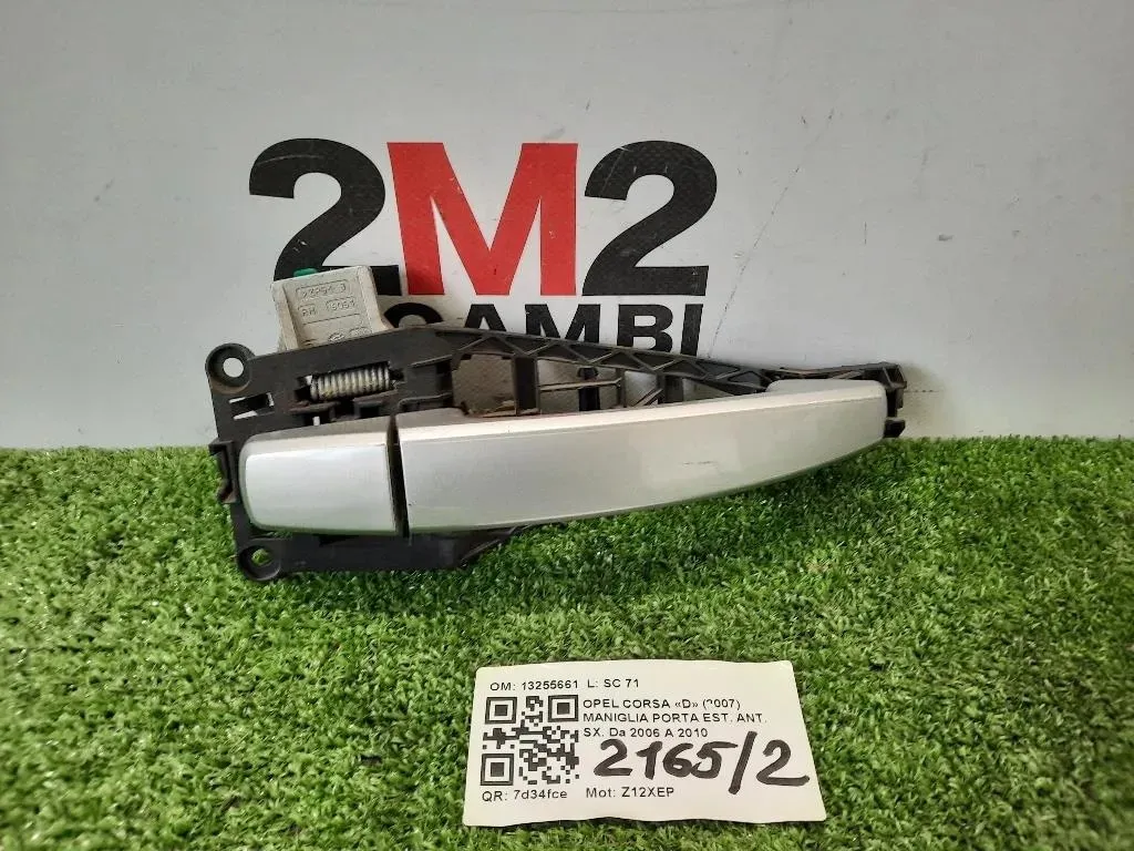 Maniglia Porta EST ANT DX 13255661 Opel Corsa D 2007