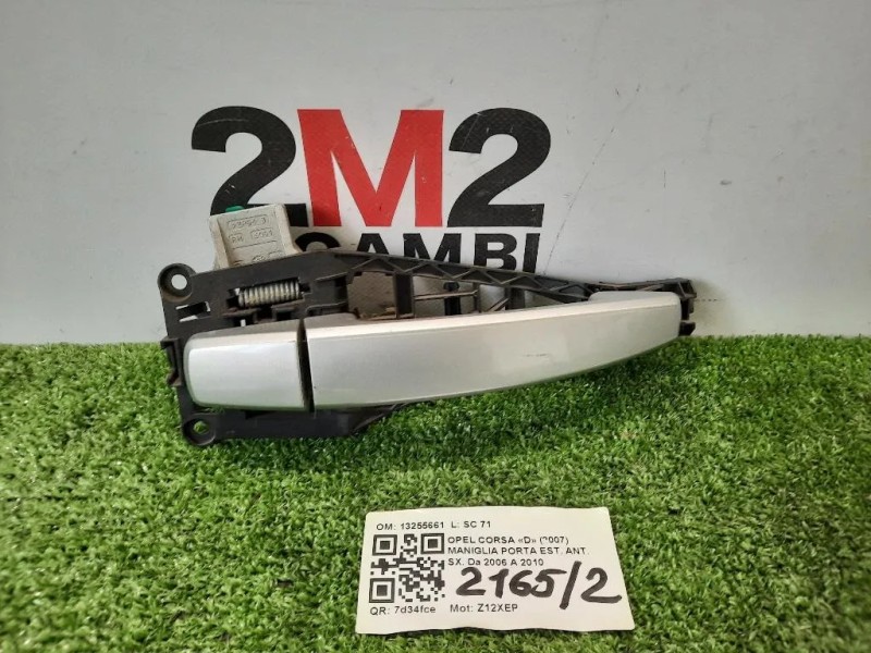 Maniglia Porta EST ANT DX 13255661 Opel Corsa D 2007