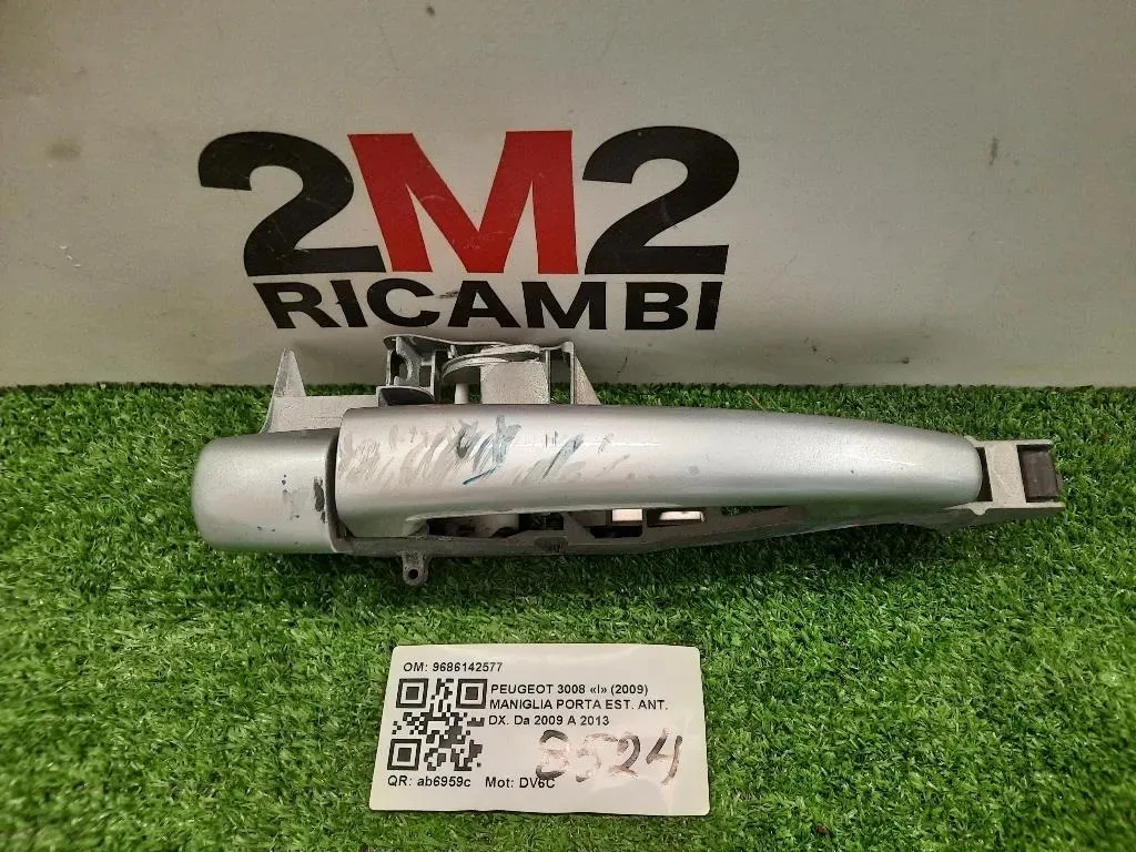 Maniglia Porta EST ANT DX 9686142577 Peugeot 3008 I 2009