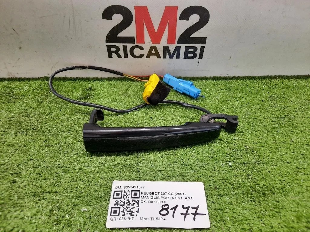 Maniglia Porta EST ANT DX 9651421577 Peugeot 307 CC 2001