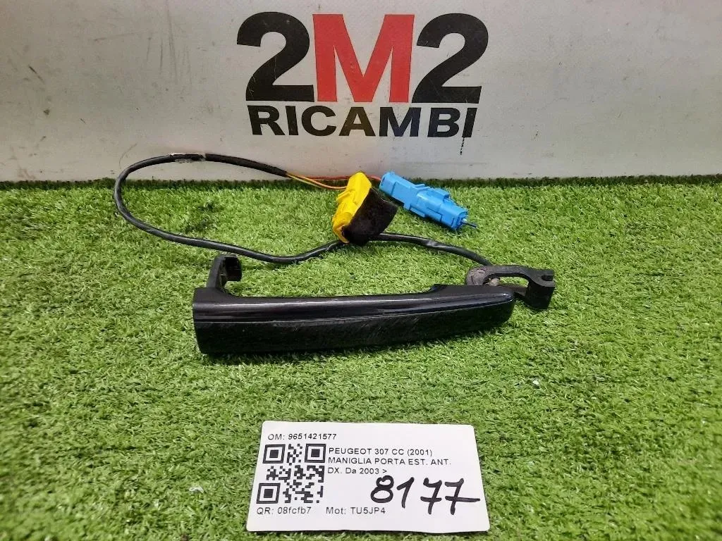Maniglia Porta EST ANT DX 9651421577 Peugeot 307 CC 2001