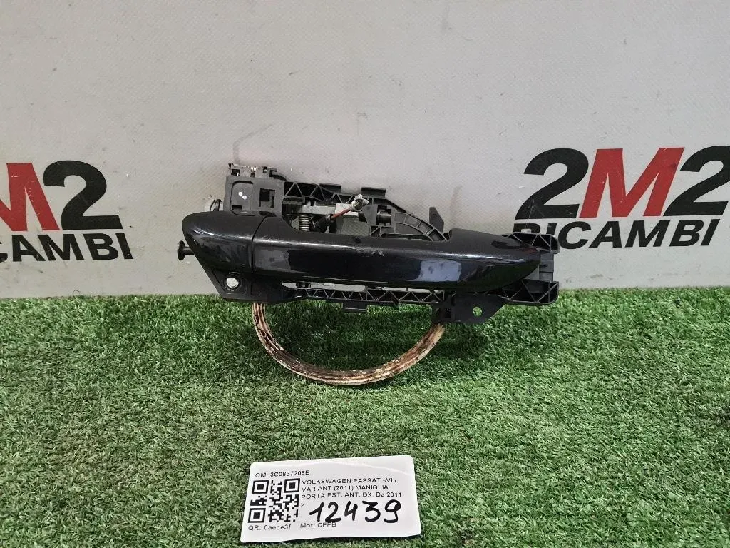 Maniglia Porta EST ANT DX 3C0837206E Volkswagen Passat VI Variant 2011