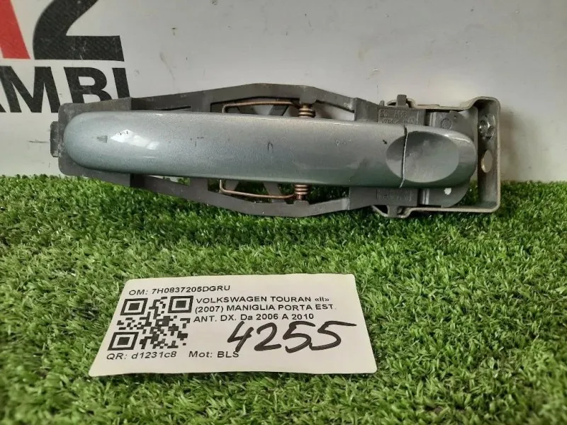 Maniglia Porta EST ANT DX 7H0837205DGRU Volkswagen Touran II 2007
