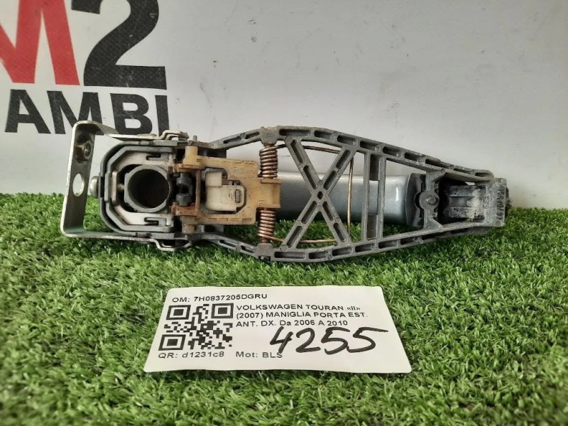 Maniglia Porta EST ANT DX 7H0837205DGRU Volkswagen Touran II 2007
